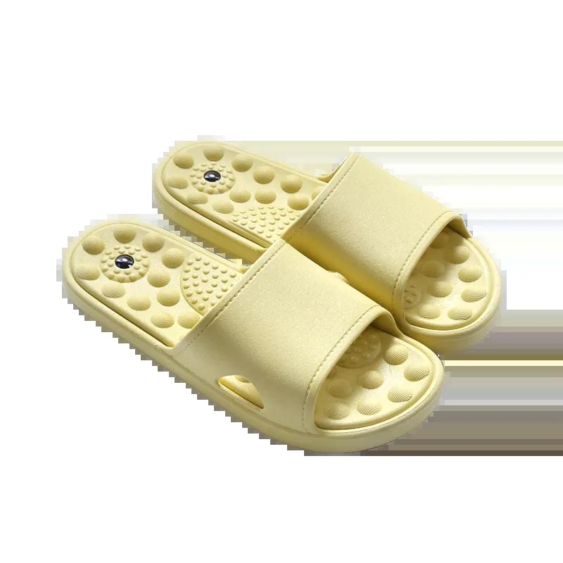 Upgraded Magnet Physiotherapy Sandals and Slippers Women's Summer Home Couple Bathroom Bath Non-slip Massage Slippers Men's Flip Flops