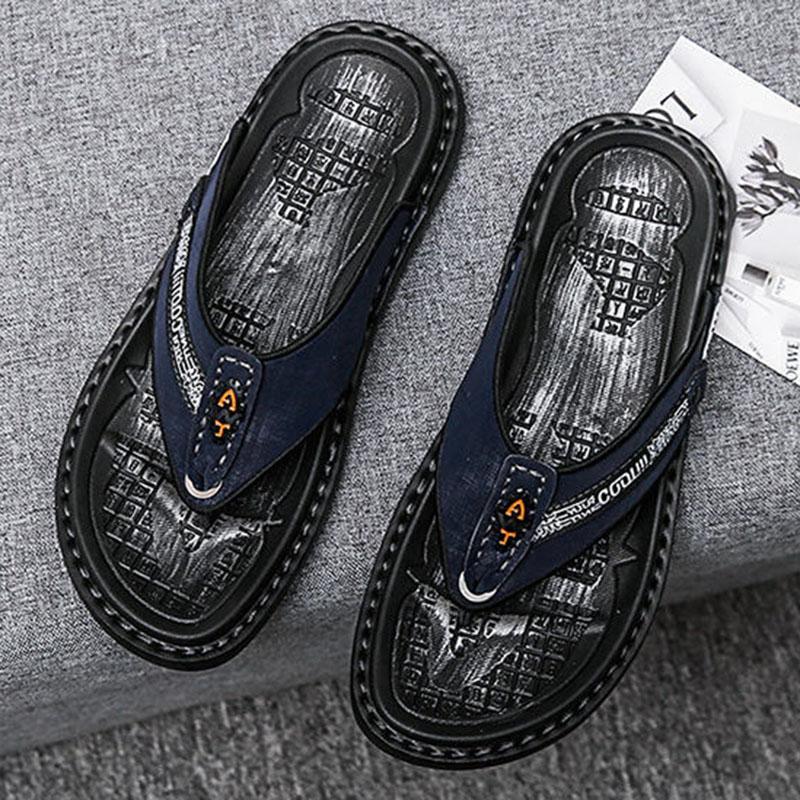 Men's Flip Flops Shoes Sandals Slipper Summer Men Open-toed Beach Shoes