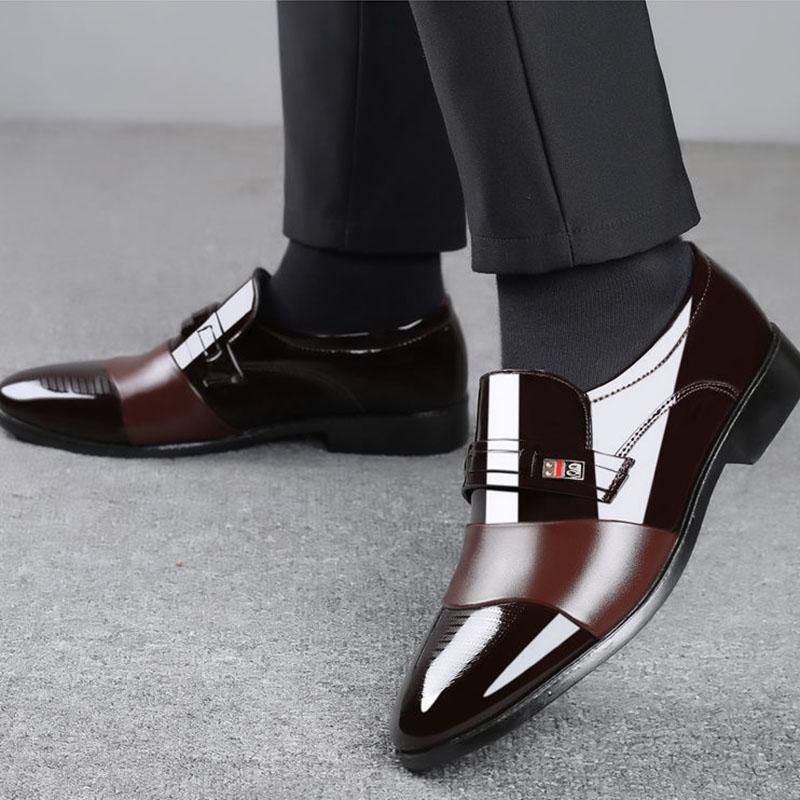 Men's Business Dress Shoes England Korean Casual Shoes Youth All-match Fashion Shoes