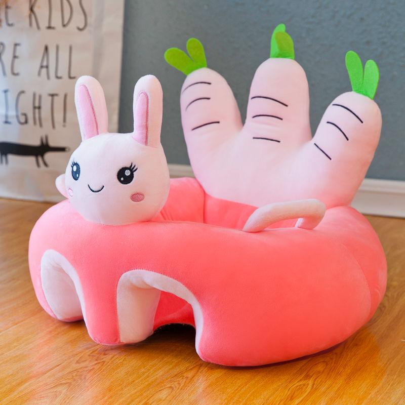 Less Than 15Kg Baby Seat Sofa Anti-fall Waistguard High Elastic Sponge Thicker and Softer Plush Baby Sofa Bedroom Living Room Baby Room