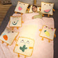 Doll Pillow Quilt Dual-use Office Nap Small Pillow Blanket Two-in-one Four-season Pillow