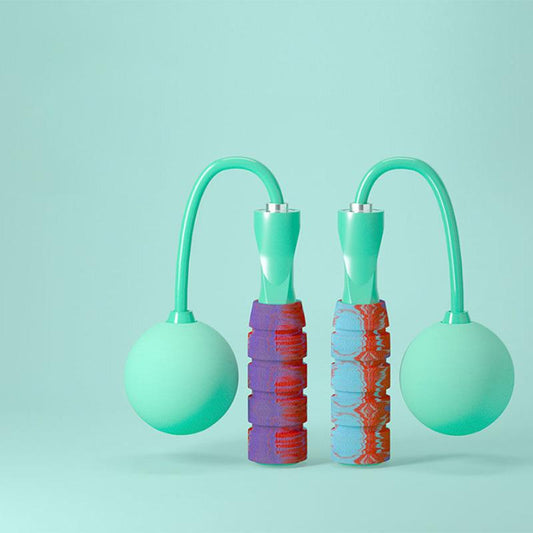 Cordless Skipping Weight Ball Fitness Weight Loss Exercise Slimming Fat Burning Cordless Bold Big Ball Skipping Rope