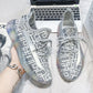 Men's Spring and Summer Coconut Shoes Korean Style Ins Flying Mesh Shoes Student Sports Casual Canvas Shoes Shoes Personalized Dad Shoes