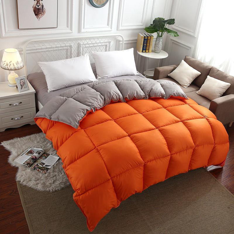 Winter White Goose Down Duvet Thickened Warmth Double Quilt Single Dormitory Quilt Large Soft and Comfortable Duvet