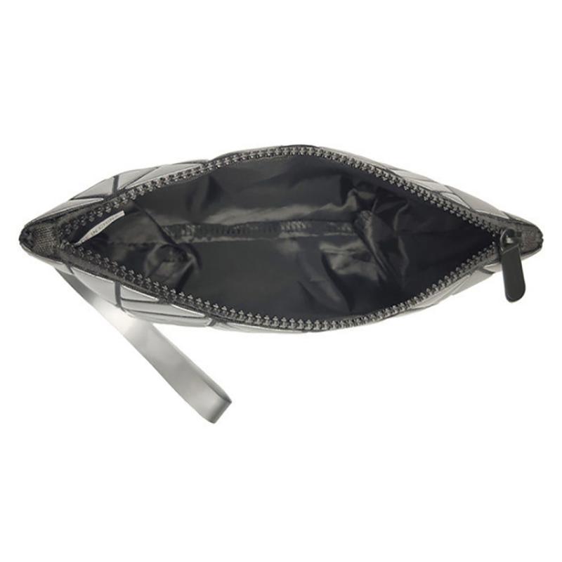 Diamond Magic Solid Color Cosmetic Bag Handbag Women Makeup Bag