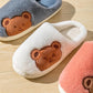 Women Winter Slippers Home Dormitory Cute Warm Slippers Furry Thick Plus Size Non Slip Slippers Women Men Cotton Shoes
