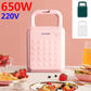 650W Frying and Grilling Machine Sandwich Maker Bread Maker Barbecue Maker Kitchen Supplies