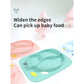 Feeding Suction Plates Baby Food Placemat Kids Silicone Tray Vajillas Plato Infant Dishes Pratos Child Eating Bowl Infantil