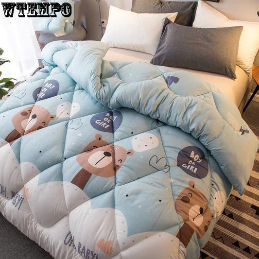 Double-core Student Dormitory Winter Quilt Fashion Home Quilt Quilt Thickening Winter Is Warm
