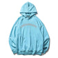 Couple's Sweater Ring Letter Printing Women's Spring and Autumn Solid Color Long-sleeved Pullover Sweatshirts Loose Couple's Top Casual Hooded Sweater