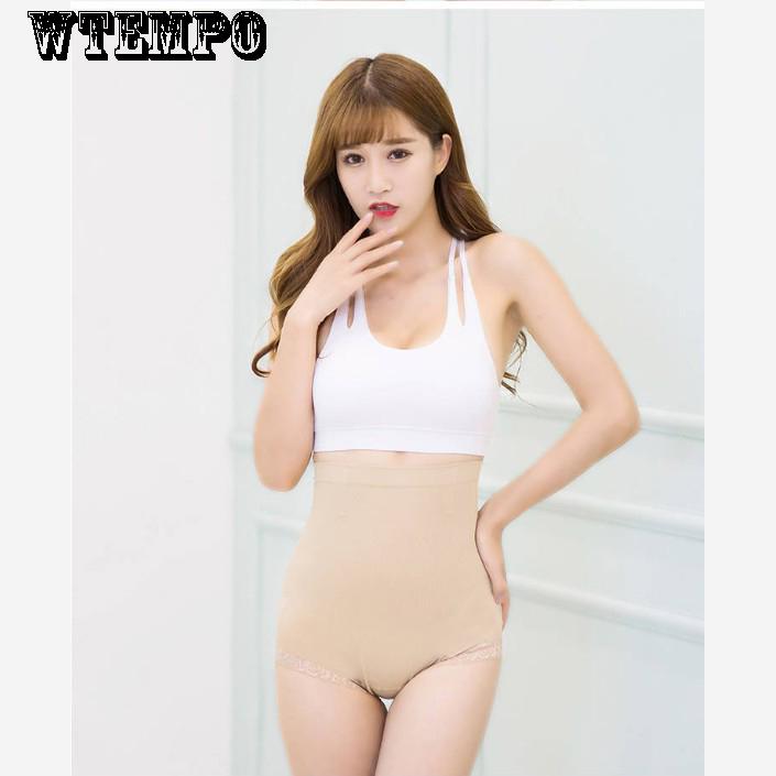 Corset with Fashion Slim Pants Abdomen Underwear Female High Waist Hips Postpartum