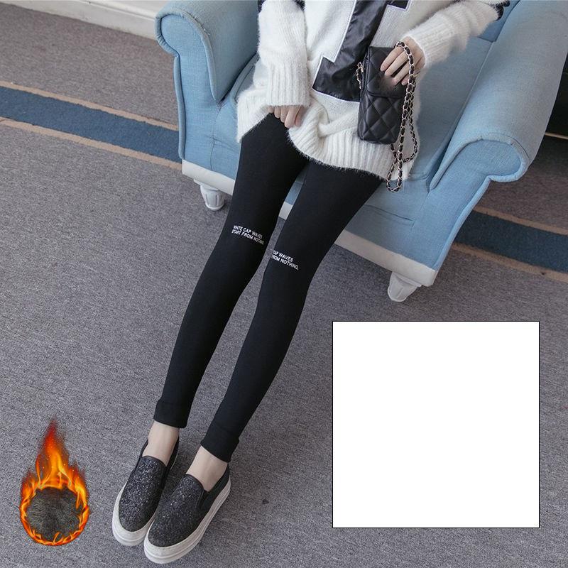 Autumn and Winter Modal Leggings Feet Pants High Waist Stretch Pants Women's Outer Wear Thin and Fat Trousers Yoga Pants