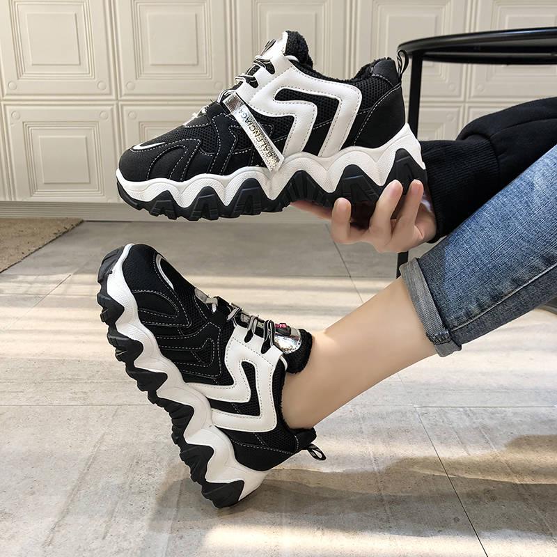Women Shoes Chunky Sneakers for Women Vulcanize Shoes Casual Fashion Dad Shoes Platform Sneakers