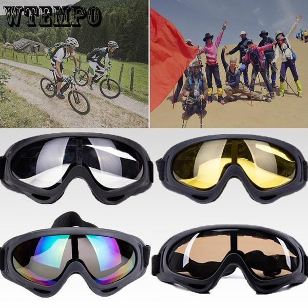 WTEMPO Ski Snowboard Goggles Anti-fog Windproof UV400 Spherical Skiing Eyewear Motocross Glasses