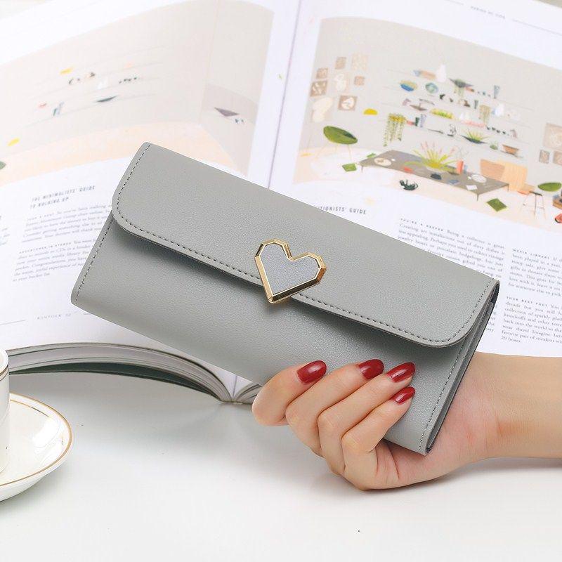 Wallet Girls Student Korean Edition Fashion Cute Tip-up Change Wallet Ladies Wallet Girls