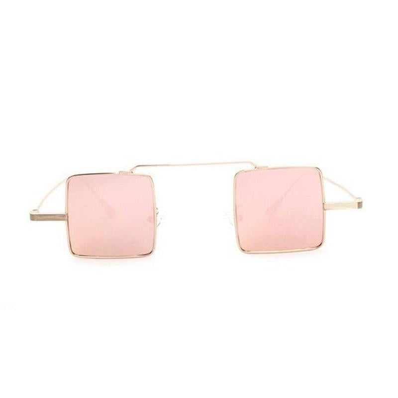 WTEMPO Fashion Prince Mirror Sunglass Women Personality Reflective Small Square Sunglasses Women Bra