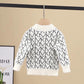Children's Sweaters Mink Wool Thickening In The Autumn Winter Child Boy's Head Warm Sweater Render Unlined Upper Garment