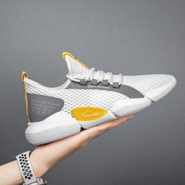 Spring, Summer, Autumn, Casual Men's Shoes, Sports Shoes, Mesh All-match Single Shoes, Breathable Men's Mesh Shoes