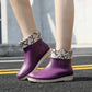 Fashion Plus Velvet Cotton Shoes Women's Waterproof and Warm Short Boots Non-slip Deodorant Flat Shoes