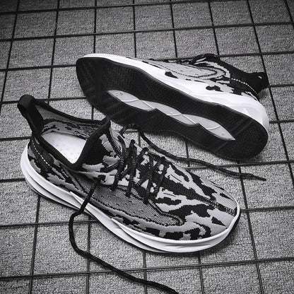 Spring Summer Men's Sports Shoes Breathable Thin Mesh Sneakers All-match Casual Running Shoes