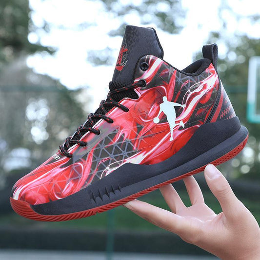 Basketball Shoes for Men Wear Resistant Sweat Skidproof Indoor and Outdoor Sports Shoes Casual Shoes