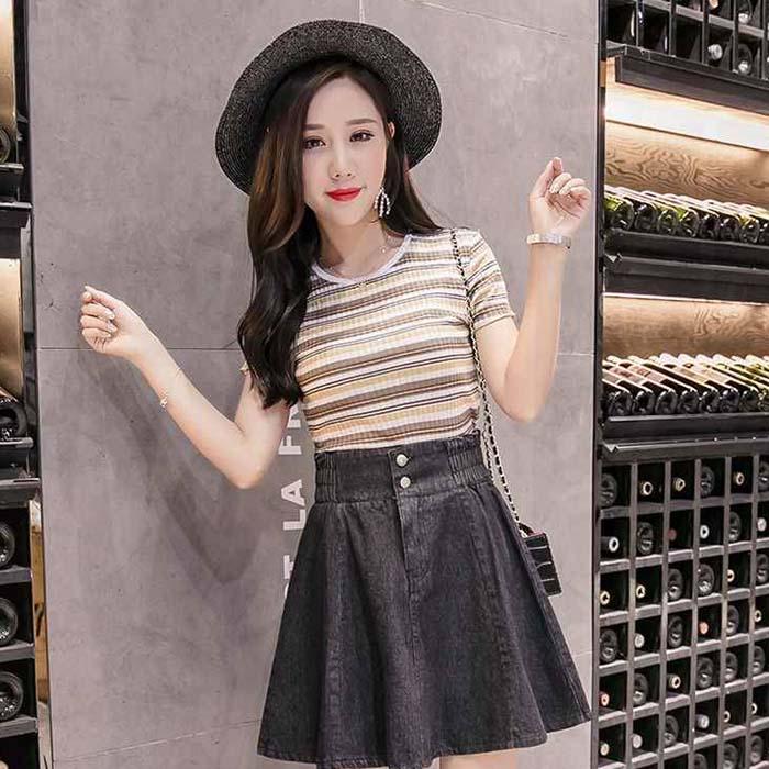 Women Anti-light Mermaid Skirt Elasticated High Waist Sexy Package Hip Skirts Pants Skirts