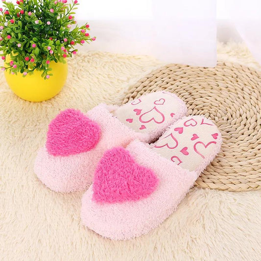 Women's Home Shoes Cartoon Shoes Indoor Autumn and Winter Cotton Shoes Women's Soft Bottom Non-slip Cotton Slippers