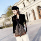 Fashion Trend Leopard Print Multifunctional One Shoulder Messenger Backpack Women's Large Capacity Travel Backpack