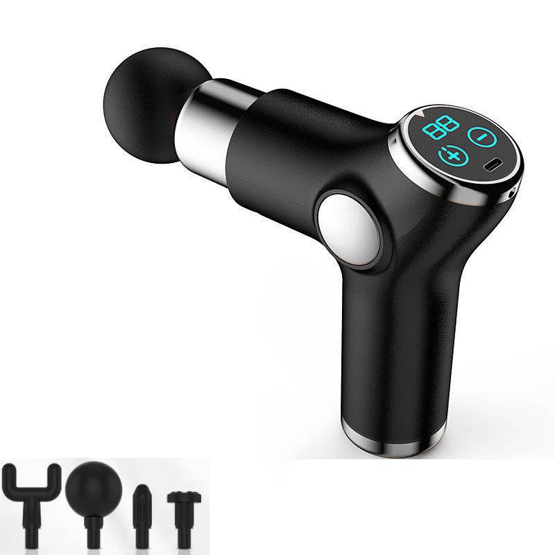 Mini Fascia Gun Deep Muscle Relax Electric Massage Gun Mini Fitness Device Dredge Meridian Weight Loss Artifact