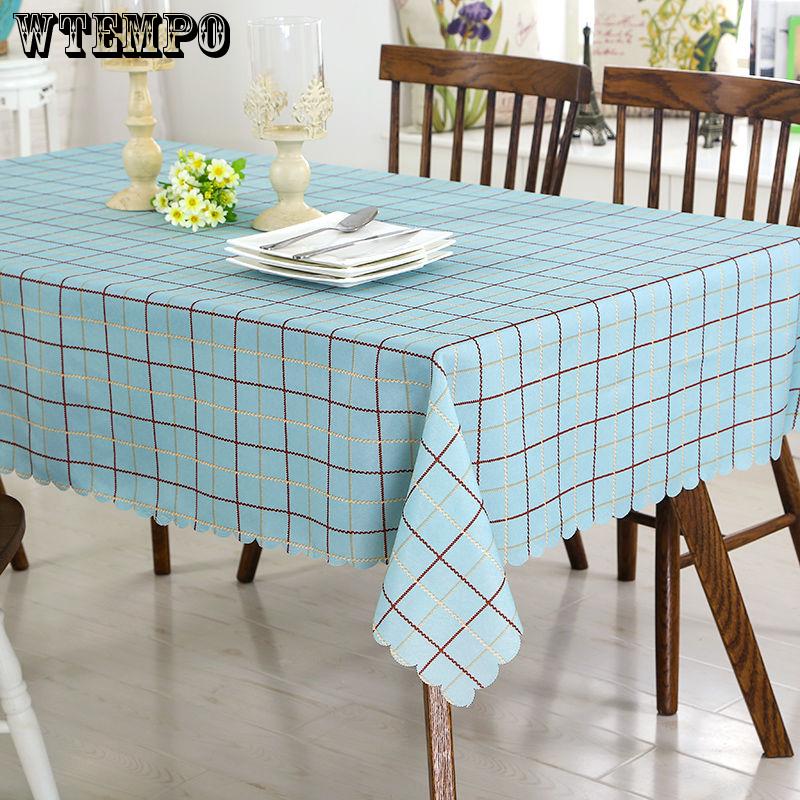 Coffee Table Tablecloth Waterproof Coffee Table Cloth Table Cloth Cotton Linen Rectangular Table Cover