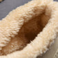 Plus Velvet Warm Shoes Anti-skid Warm Waterproof Rain Boots EVA Car Wash Kitchen Plus Velvet Cotton Shoes Student Boots