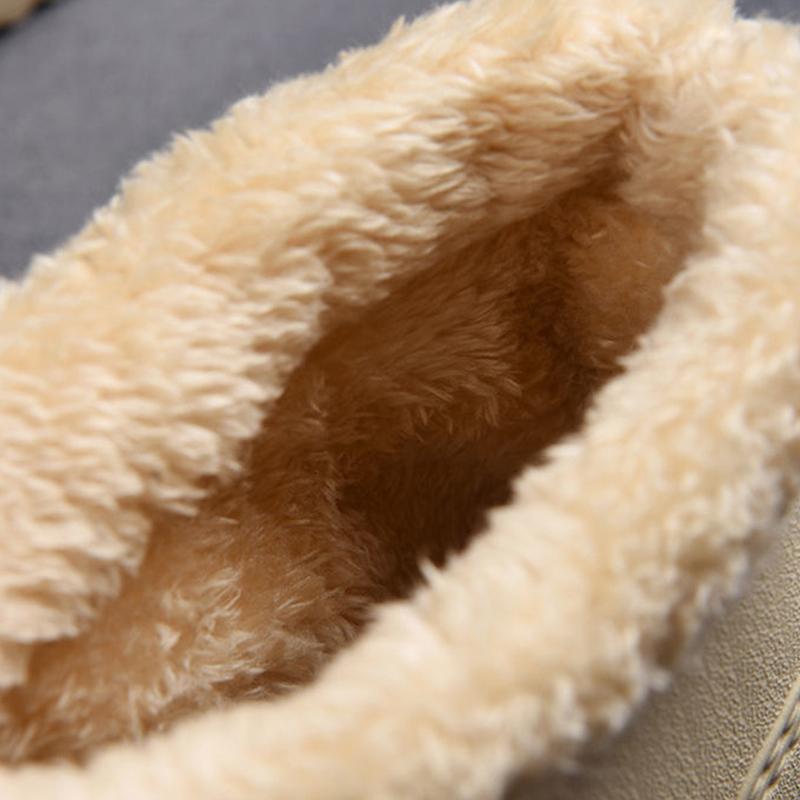 Plus Velvet Warm Shoes Anti-skid Warm Waterproof Rain Boots EVA Car Wash Kitchen Plus Velvet Cotton Shoes Student Boots