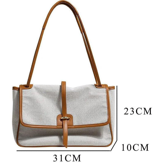 Women Canvas Crossbody Bags Travel Casual Large Daily Shoulder Handbag Simple Large Capacity