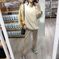 2 Pieces Set  Sports Suit Female Spring Student Women's Fashion Casual Sweater Suit Spring  Autumn Two-piece Suit