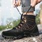 Outdoor Snow Hiking Shoes Men Shoes, Non-slip Warm Snow Boots, Thick Warm Short Boots 38-44
