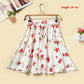 Summer Floral Printed Chiffon Women's Skirt High Waist A-line Long Skirts Female Casual Lady Skirt