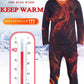 Men Winter Autumn Thermal Underwear Tops Pants Male Tight Suit Thicken Windproof Comfortable Soft Lining Long Sleeve High Elasticity