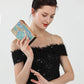 Elegance Luxury Women's Clutch Bag Shoulder Bag Ladies Smooth Box Bag Wedding Evening Banquet Bridal Rhinestones 2 belts
