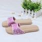 Wooden Slippers Women Clogs Men and Women Couple Models Sandals Bottom Indoor Bathroom Wooden Shoes