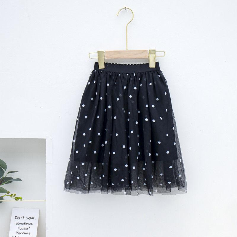 Baby Girls Princess Mesh Skirts Summer Kids Heart Print Clothing Children Sweet Party Costumes 3-7Y