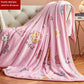 Super Soft Skin-friendly Double-sided Snowflake Wool Blanket Coral Fleece Blanket Towel Siesta Winter and Summer Sofa Cover Blanket
