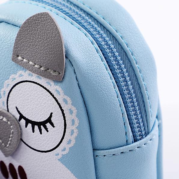 Owl Coin Purses Women Wallets Small Cute Cartoon Kawaii Card Holder Key Money Bags for Girls Ladies