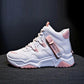 Fashion High Top Sports Women's Shoes Outdoor All-match Spring and Summer Shoes Ladies Trendy Casual Work Shoes