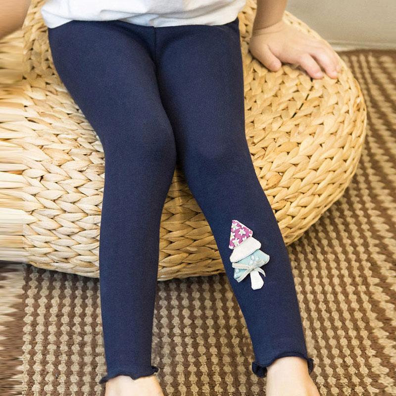Spring and Autumn Girls' Leggings Children's Trousers Stretch Pants Casual Pants Solid Color Slim Leggings
