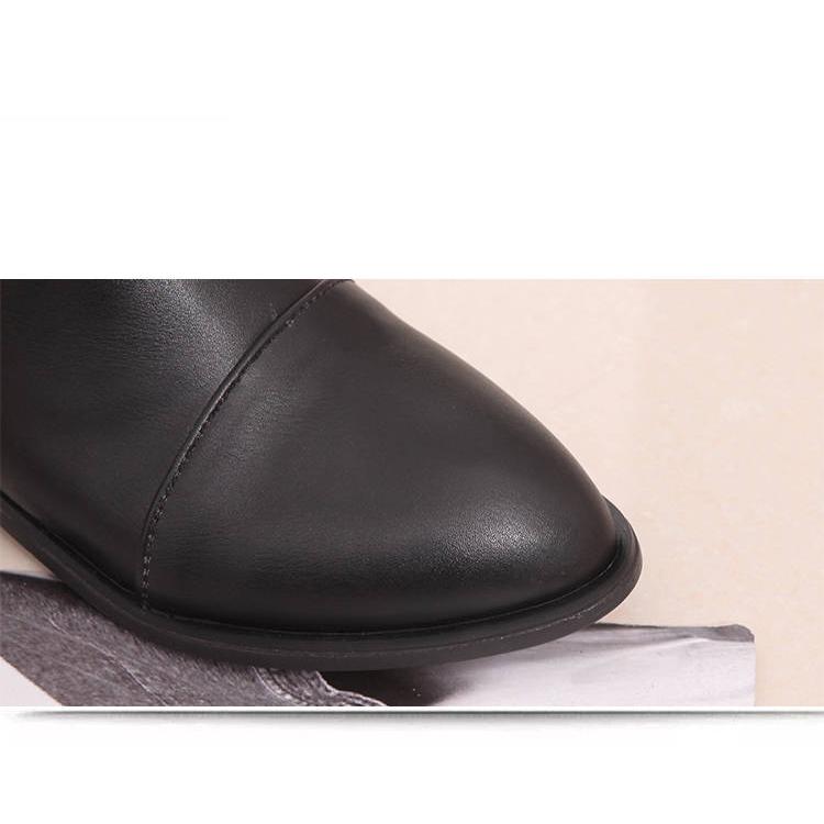 Women's Short Boot Lace Up Boots Autumn Shoes Woman Booties Ladies Luxury Chelsea Ankle Rubber