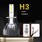 Car Led Headlight H7 Super Bright H4 Far and Near Integrated Strong Light H1 H11 Far and Near Laser Bubble Headlight 12V24V