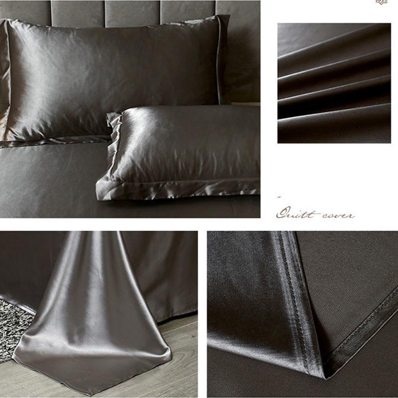 Skin-friendly Home Ice Silk Sheets Silky Summer Student Dormitory Sheets