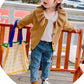 Little Girl Autumn Long-sleeved Sweater Children's Knitted Cardigan Jacket Fashion Baby Top
