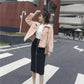Fashion Trend Velvet Women's Coat Autumn and Winter Loose Plus Velvet Thick Lamb Wool Coat