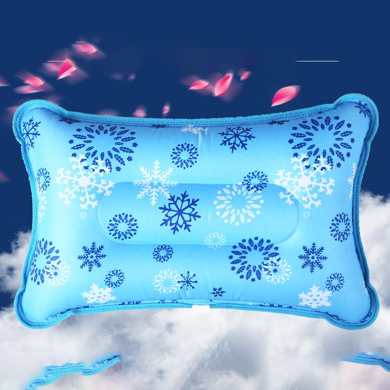 Ice Pillow Ice Pad Ice Pillow Children Water Pillow Summer Water Injection Cooling Ice Pillow Nap Ice Cold Pillow Water Bag